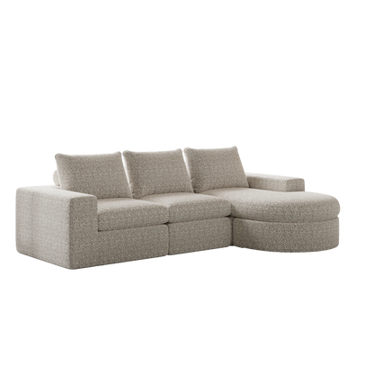 Cosiva Milano – Canapé modulable avec rangement et fonction lit