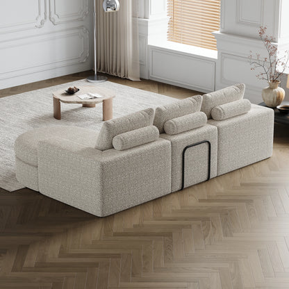 Cosiva Milano – Canapé modulable avec rangement et fonction lit